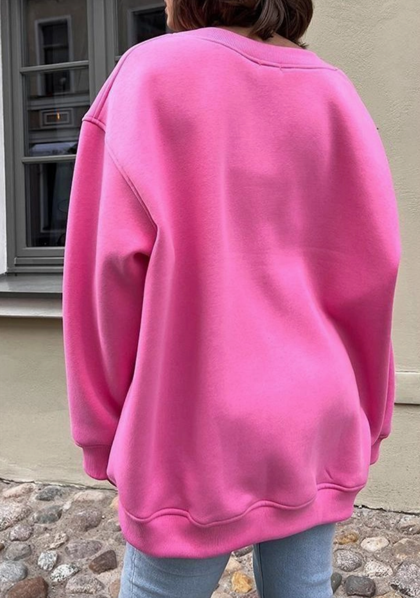 Hannah Loose Fleece Sweatshirt