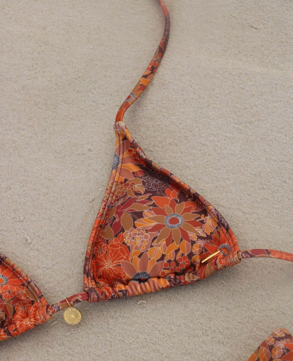 Lara Charm Bikini Top - Sustainable